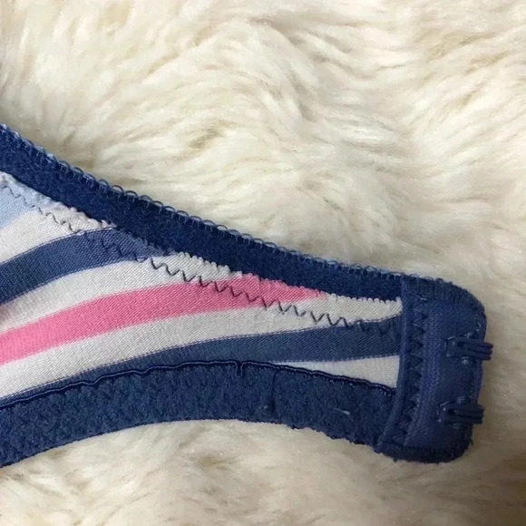 Victoria’s Secret Colourful Striped Cotton  Bra 34B - Picture 14 of 16